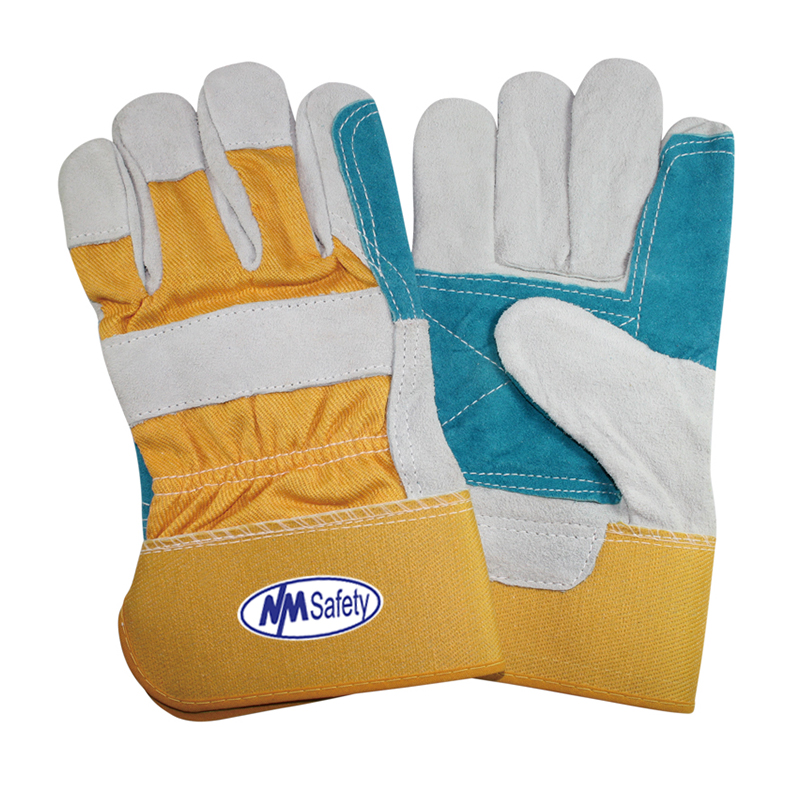 leather-work-glove-reinforce-palm-Y-GN