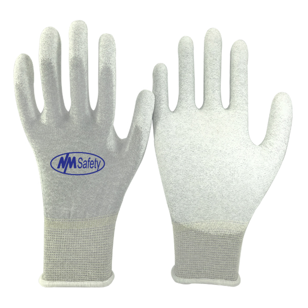 ESD-PU-palm-coated-glove