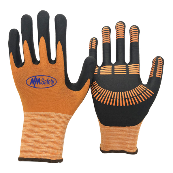 G & F Products - Guantes de trabajo G & F recubiertos de látex para la  construcción