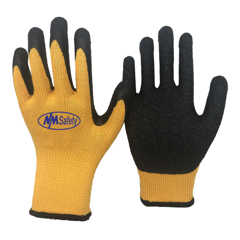golden-polycotton-crinkle-latex-coated-glove